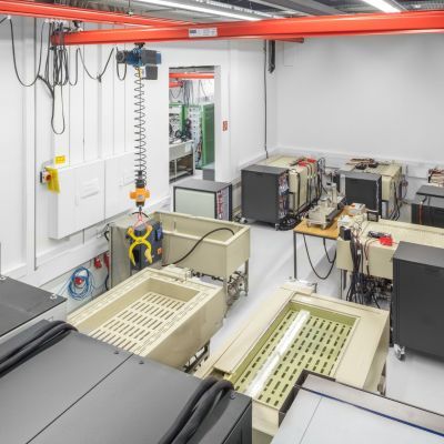 Elektrischer Prüfbereich