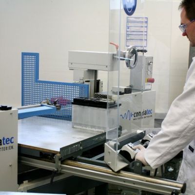 mechanical testing area