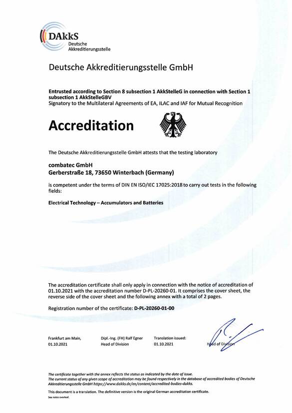 Accreditation